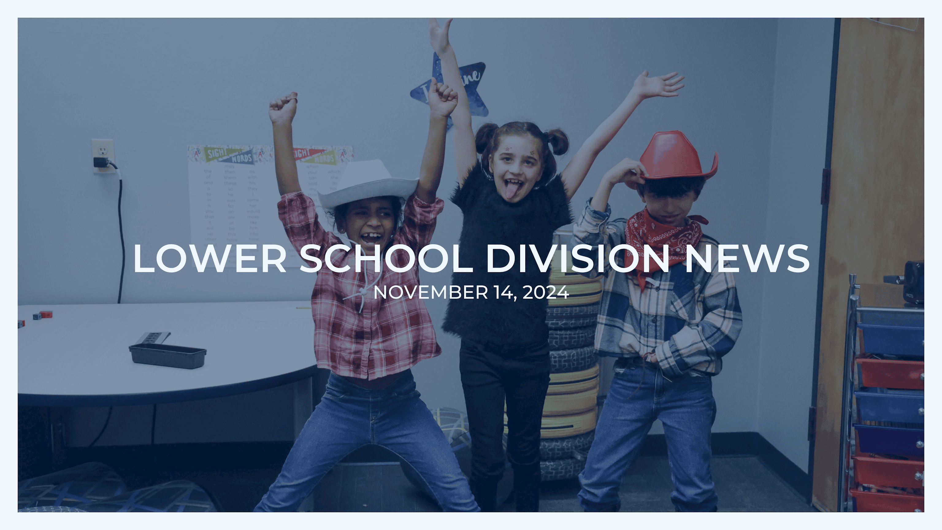 Lower School Division News: Nov. 14, 2024