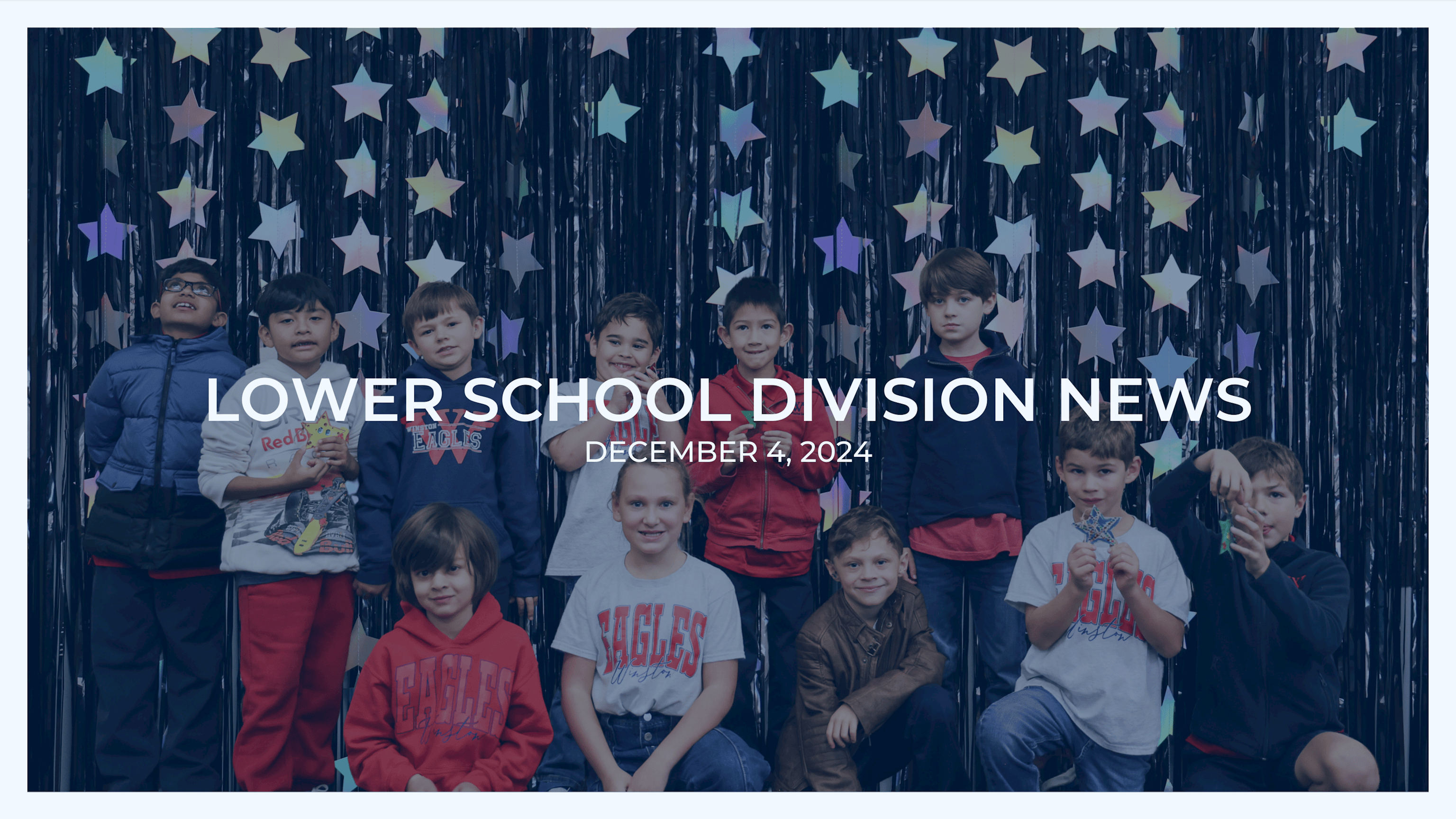 Lower School Division News: Dec. 4, 2024