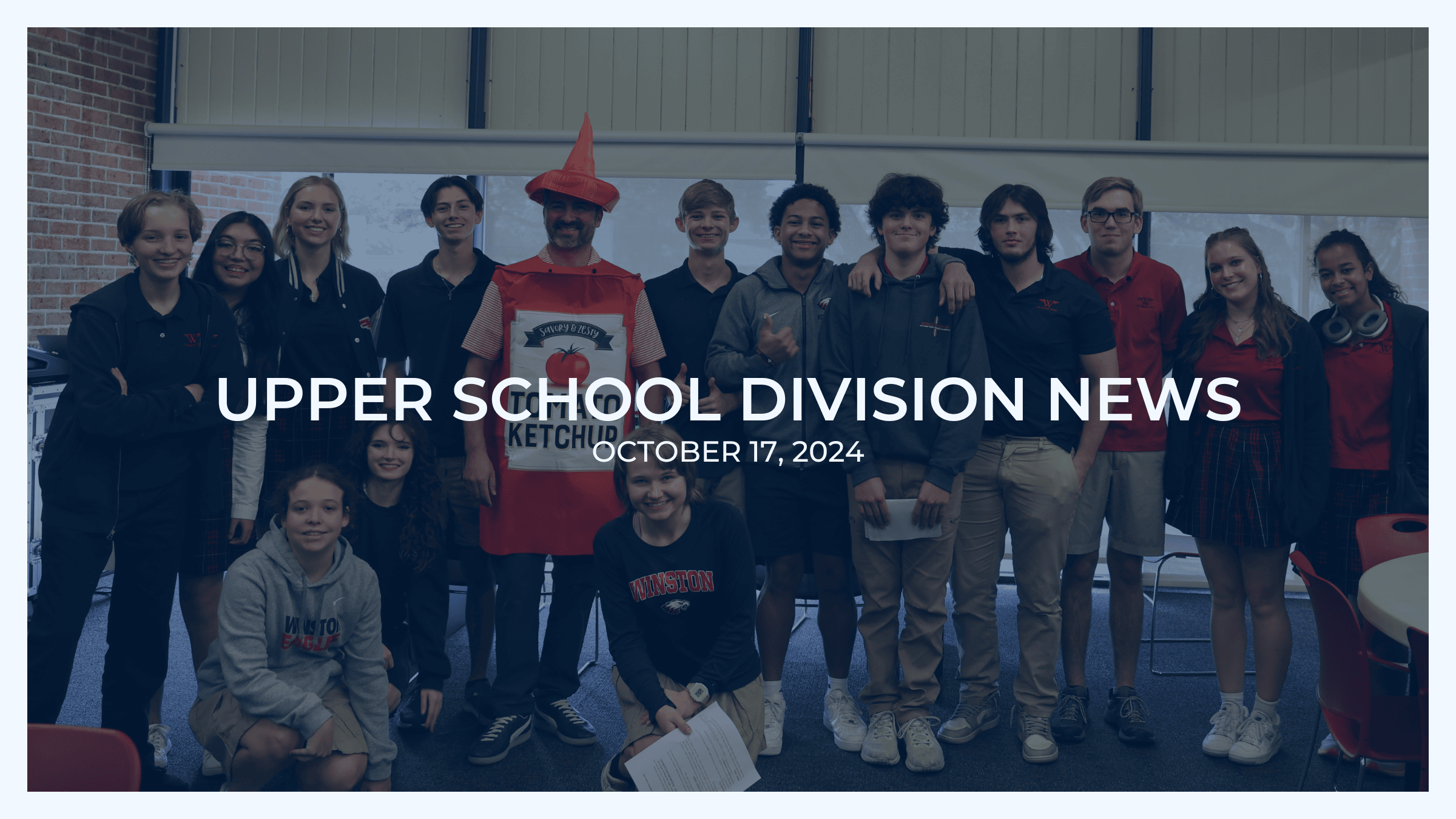 Upper School Division News: Oct. 17, 2024