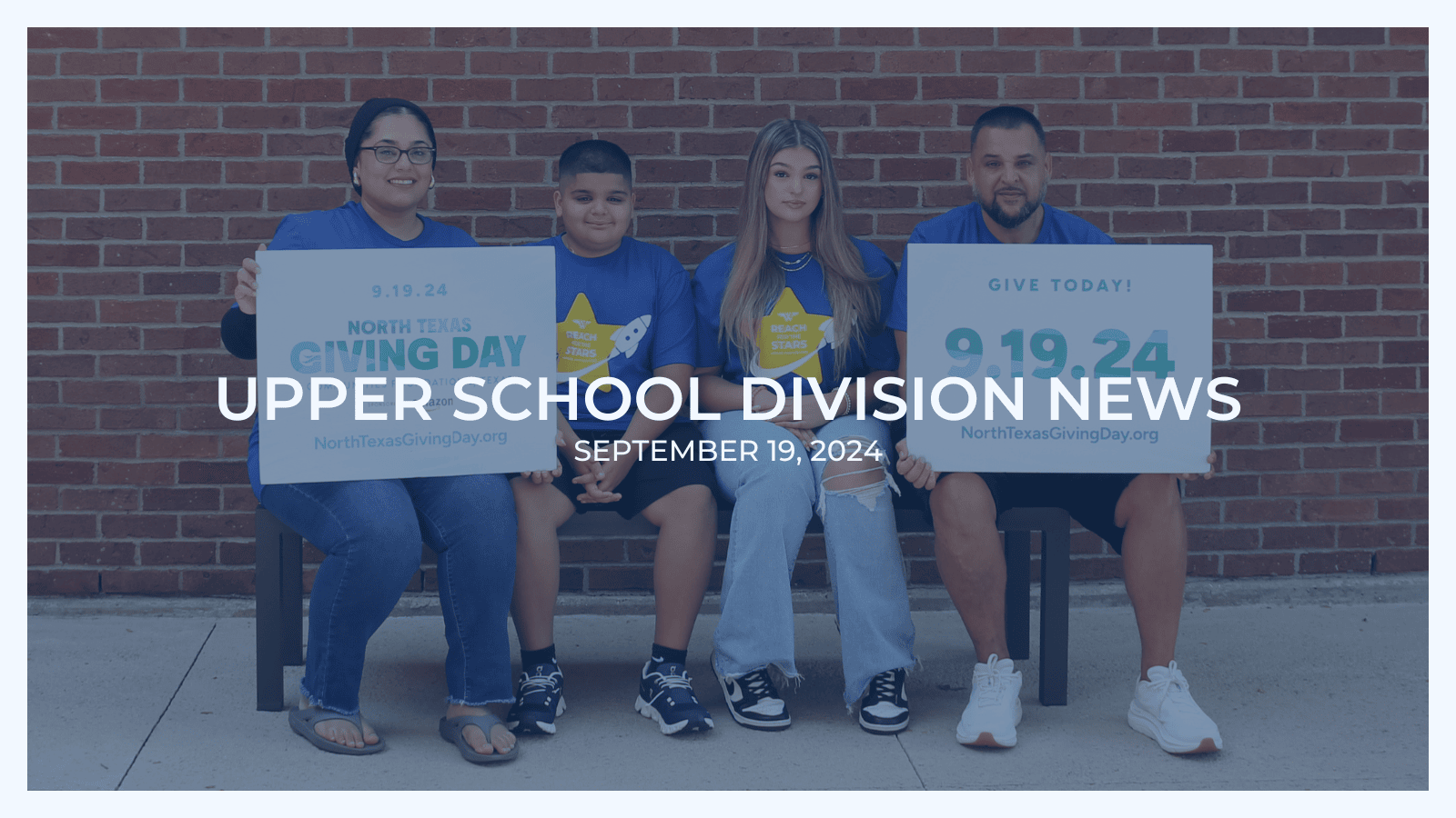 Upper School Division News: September 19, 2024